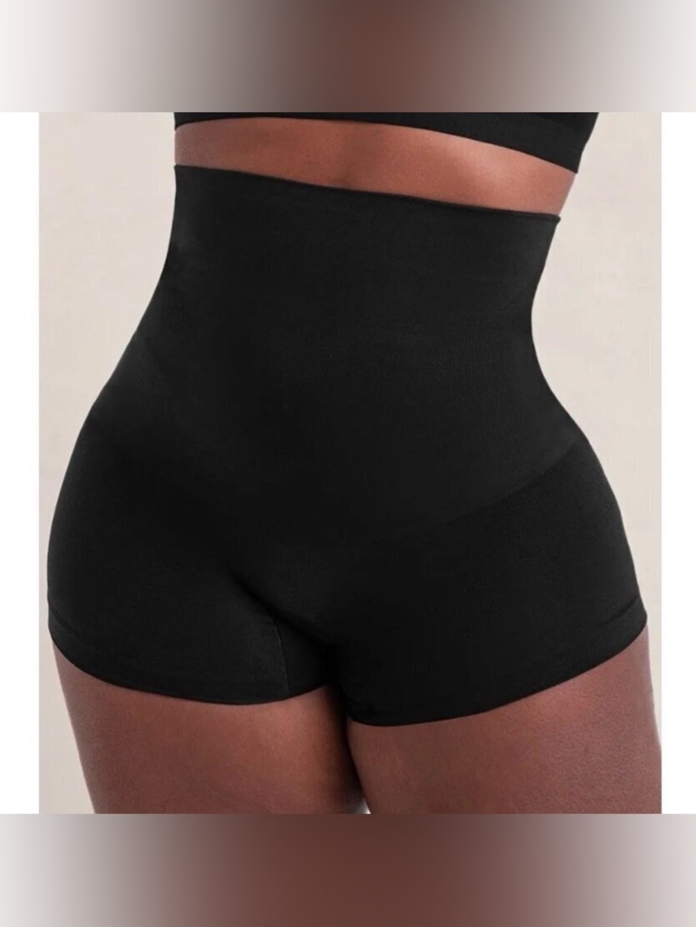 Shapermint empetua High-Waist Black Boy Short Shaping Shorts 3X=18/20